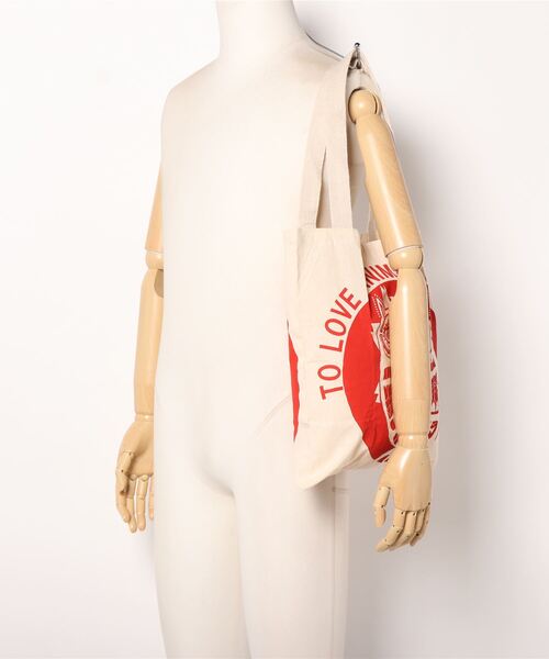 チャイハネ（チャイハネ）の「【チャイハネ】ふくろうバッグ（エコバッグ/サブバッグ・レディース・レッド/イエロー/ブルー/グリーン/ブラック・FREE）」の11枚目の写真