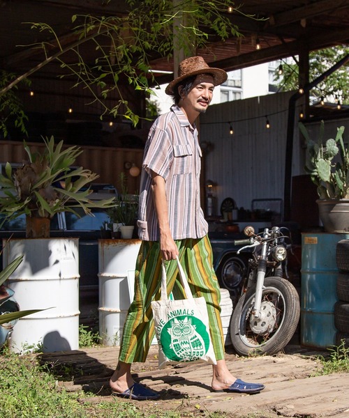 チャイハネ（チャイハネ）の「【チャイハネ】ふくろうバッグ（エコバッグ/サブバッグ・レディース・レッド/イエロー/ブルー/グリーン/ブラック・FREE）」の17枚目の写真