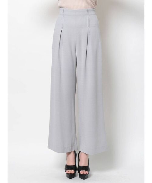 RESEXXY（リゼクシー）の「コルセットデザインワイドパンツ【セットアップ着用可能】（その他パンツ・レディース・ベージュ/ブラック/ブルー・FREE）」の15枚目の写真