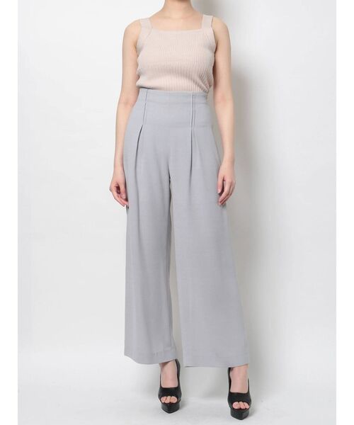 RESEXXY（リゼクシー）の「コルセットデザインワイドパンツ【セットアップ着用可能】（その他パンツ・レディース・ベージュ/ブラック/ブルー・FREE）」の21枚目の写真