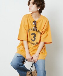 FREAK'S STORE（フリークスストア）の「【WEB限定】PENNEYS×FREAK'S STORE/ペニーズ　PENNEYS別注フットボールTシャツ（Tシャツ/カットソー）」