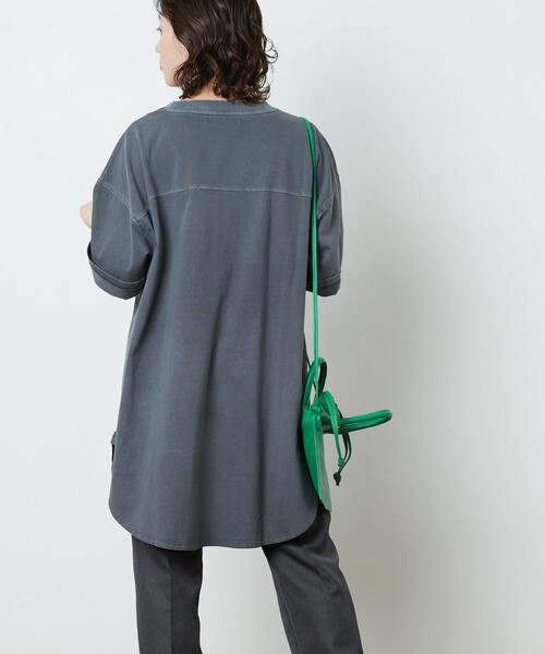 FREAK'S STORE（フリークスストア）の「【WEB限定】PENNEYS×FREAK'S STORE/ペニーズ　PENNEYS別注フットボールTシャツ（Tシャツ/カットソー・レディース・ブラック/オフホワイト/ラベンダー/グレー/オレンジ・ﾌﾘ-）」の13枚目の写真