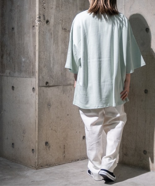 JOHN'S CLOSET(ジョンズクローゼット)の「【13】マイクロボーダーポンチBIGTシャツ(Tシャツ/カットソー・メンズ・ブラック/ブラック系その他/グリーン系その他/チャコールグレー・LARGE/MEDIUM)」の17枚目の写真