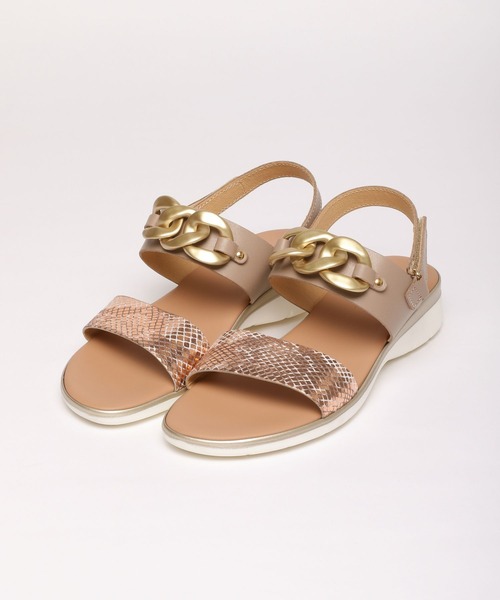 Mazell（マゼル）の「Mazell  / Sonia Cチェーンサンダル（サンダル・レディース・シルバー/ゴールド・LL/S/M/L）」の7枚目の写真