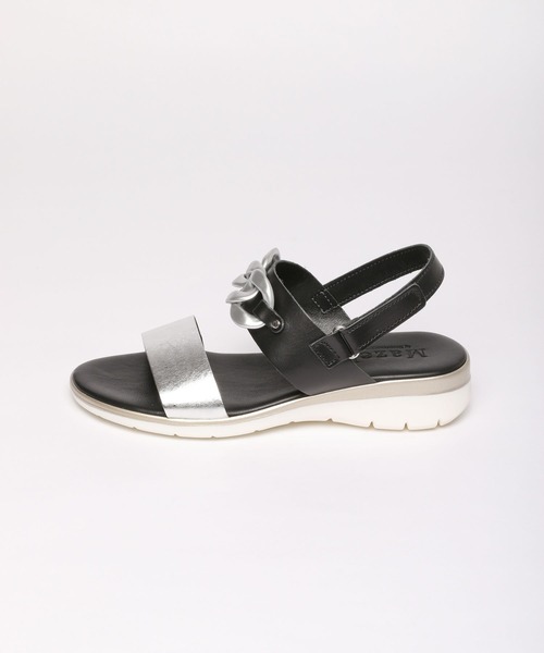 Mazell（マゼル）の「Mazell  / Sonia Cチェーンサンダル（サンダル・レディース・シルバー/ゴールド・LL/S/M/L）」の10枚目の写真