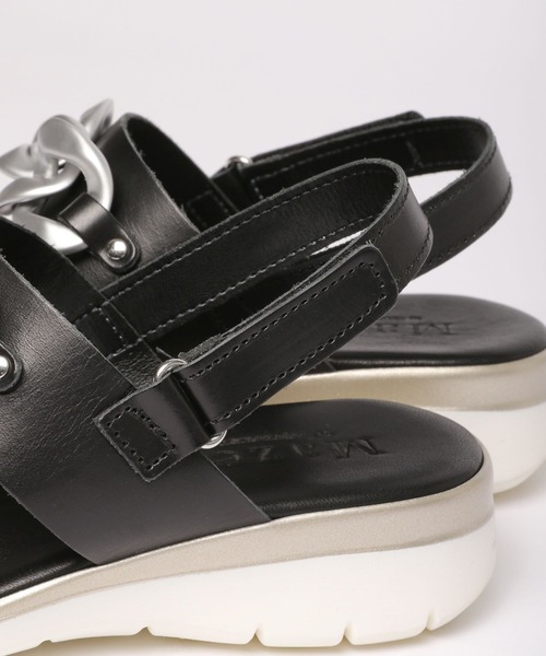 Mazell（マゼル）の「Mazell  / Sonia Cチェーンサンダル（サンダル・レディース・シルバー/ゴールド・LL/S/M/L）」の13枚目の写真