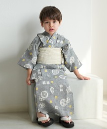 utatane（ウタタネ）の「キッズ浴衣3点セット 男の子 utatane×注染工房