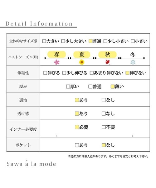 Sawa a la mode(サワアラモード)の「花とボタニカルのシフォンフレアスカート(スカート・レディース・その他・FREE)」の5枚目の写真
