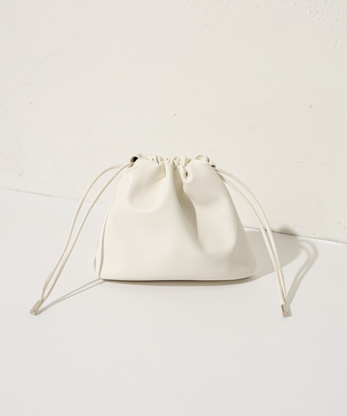 mystic(ミスティック)の「シャーリングミニショルダーBAG(ショルダーバッグ・レディース・ホワイト/ブラック/ブルー・ONE SIZE)」の13枚目の写真