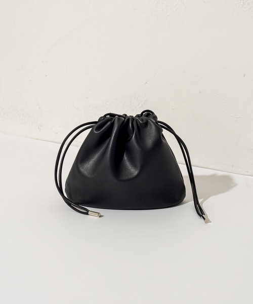 mystic(ミスティック)の「シャーリングミニショルダーBAG(ショルダーバッグ・レディース・ホワイト/ブラック/ブルー・ONE SIZE)」の15枚目の写真