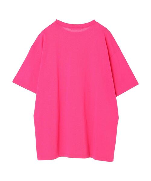 Green Parks(グリーンパークス)の「(ナチュラル)チュニックTシャツ(Tシャツ/カットソー・レディース・ホワイト/ブラック/ピンク/オレンジ・FREE)」の15枚目の写真