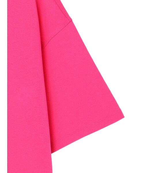 Green Parks(グリーンパークス)の「(ナチュラル)チュニックTシャツ(Tシャツ/カットソー・レディース・ホワイト/ブラック/ピンク/オレンジ・FREE)」の17枚目の写真