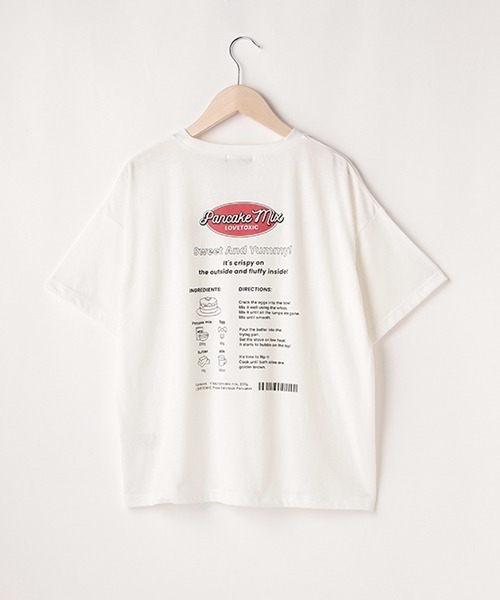 LOVETOXIC(ラブトキシック)の「バックプリントTシャツ(Tシャツ/カットソー・キッズ・グリーン/ブラック/イエロー/オフホワイト・L/SS/M/S)」の8枚目の写真