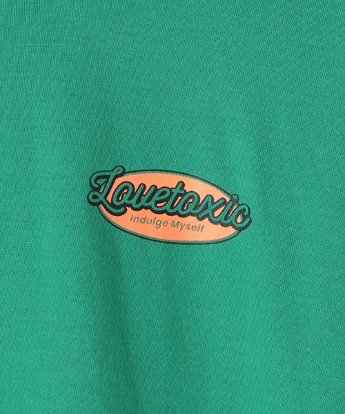 LOVETOXIC(ラブトキシック)の「バックプリントTシャツ(Tシャツ/カットソー・キッズ・グリーン/ブラック/イエロー/オフホワイト・L/SS/M/S)」の13枚目の写真
