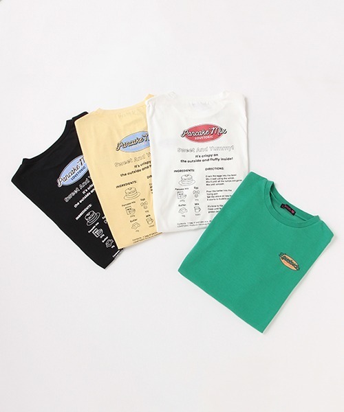 LOVETOXIC(ラブトキシック)の「バックプリントTシャツ(Tシャツ/カットソー・キッズ・グリーン/ブラック/イエロー/オフホワイト・L/SS/M/S)」の16枚目の写真