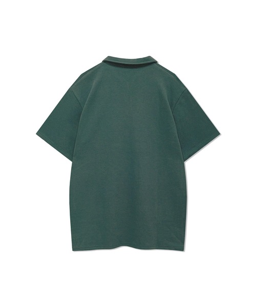 ANDGEEBEE（アンジービー）の「UNISEX ワッフルロゴTシャツ（Tシャツ/カットソー・レディース・グレー/グリーン・MEDIUM）」の15枚目の写真