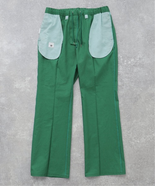 JOINT WORKS(ジョイントワークス)の「JW-MENNASA CHEFLARE パンツ(スラックス・メンズ・ピンク/グリーン・SMALL/MEDIUM/LARGE)」の11枚目の写真