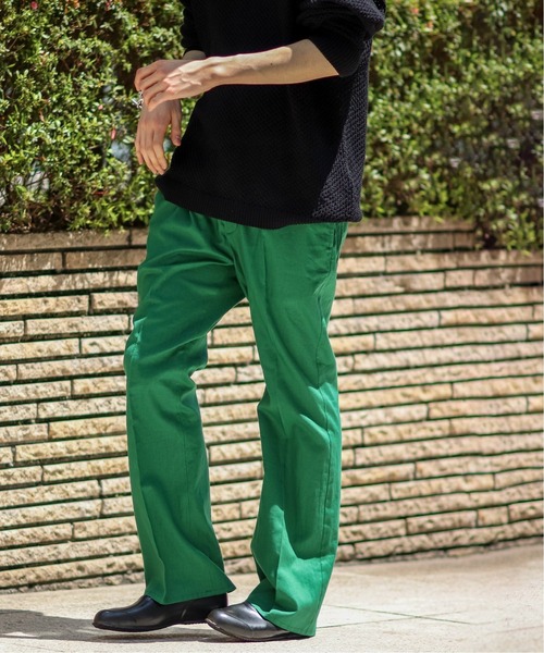JOINT WORKS(ジョイントワークス)の「JW-MENNASA CHEFLARE パンツ(スラックス・メンズ・ピンク/グリーン・SMALL/MEDIUM/LARGE)」の3枚目の写真