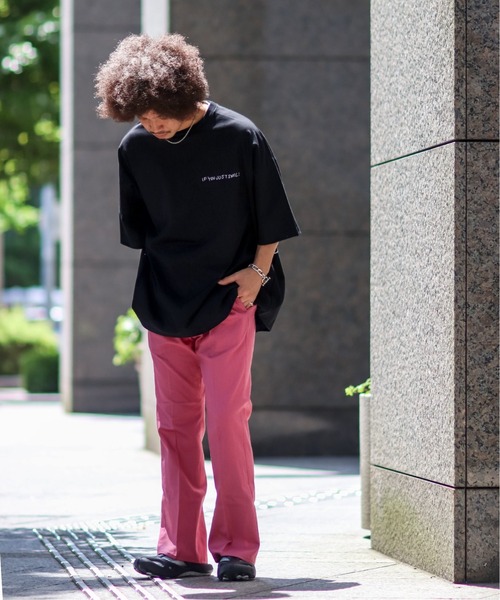 JOINT WORKS(ジョイントワークス)の「JW-MENNASA CHEFLARE パンツ(スラックス・メンズ・ピンク/グリーン・SMALL/MEDIUM/LARGE)」の6枚目の写真