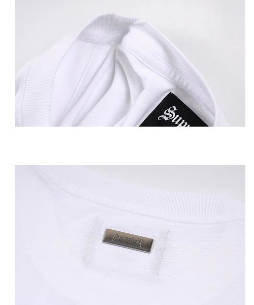 SUPPLIER（サプライヤー）の「【SUPPLIER/サプライヤー】SPRAY PAINT TEE/スプレーペイントT 半袖Tシャツ ロゴT 白Tシャツ 黒Tシャツ プリントTシャツ（Tシャツ/カットソー・メンズ・ブラック/ホワイト・L/XL/M）」の10枚目の写真