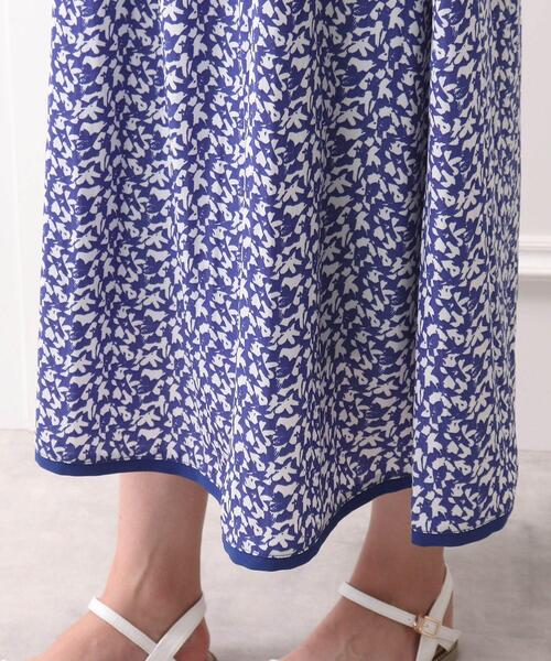 DRESKIP(ドレスキップ)の「◆ジオメトリック柄ピンタックワンピース(ワンピース・レディース・ブルー系5/ベージュ系/ブラック系・04/03/02)」の11枚目の写真