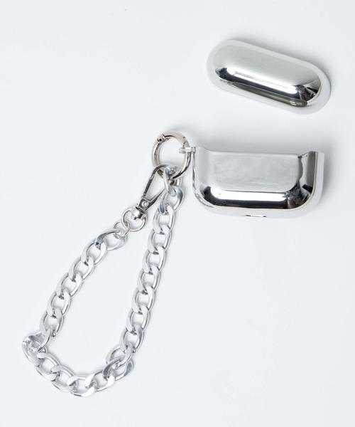 WEGO（ウィゴー）の「WEGO/メタリックチェーンAirPods/AirPods Proケース（スマホグッズ・レディース・その他1/その他2・FREE）」の5枚目の写真