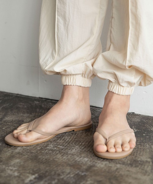 marjour(マージュール)の「WASHER JOGGER PANTS(その他パンツ・レディース・カーキ/アイボリー・M)」の6枚目の写真