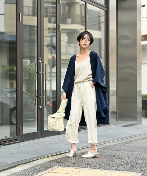 marjour(マージュール)の「WASHER JOGGER PANTS(その他パンツ・レディース・カーキ/アイボリー・M)」の12枚目の写真