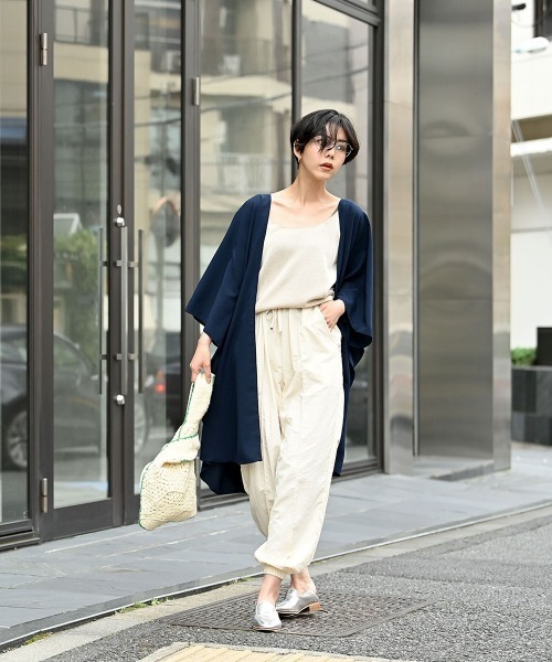 marjour(マージュール)の「WASHER JOGGER PANTS(その他パンツ・レディース・カーキ/アイボリー・M)」の13枚目の写真