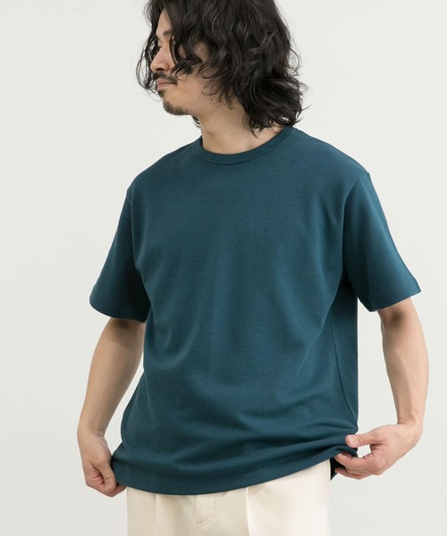 WORK NOT WORK URBAN RESEARCH(ワークノットワークアーバンリサーチ)の「WORK NOT WORK Comfortable T-Shirts(Tシャツ/カットソー・メンズ・ホワイト/ブラック/ネイビー/ベージュ系その他・SMALL/MEDIUM/LARGE)」の6枚目の写真