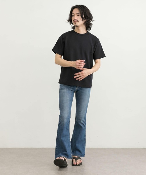 WORK NOT WORK URBAN RESEARCH(ワークノットワークアーバンリサーチ)の「WORK NOT WORK Comfortable T-Shirts(Tシャツ/カットソー・メンズ・ホワイト/ブラック/ネイビー/ベージュ系その他・SMALL/MEDIUM/LARGE)」の10枚目の写真