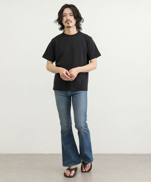 WORK NOT WORK URBAN RESEARCH(ワークノットワークアーバンリサーチ)の「WORK NOT WORK Comfortable T-Shirts(Tシャツ/カットソー・メンズ・ホワイト/ブラック/ネイビー/ベージュ系その他・SMALL/MEDIUM/LARGE)」の11枚目の写真