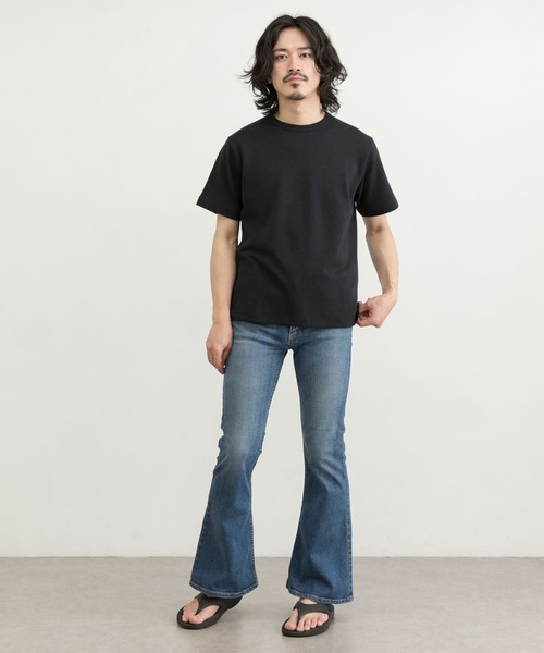 WORK NOT WORK URBAN RESEARCH(ワークノットワークアーバンリサーチ)の「WORK NOT WORK Comfortable T-Shirts(Tシャツ/カットソー・メンズ・ホワイト/ブラック/ネイビー/ベージュ系その他・SMALL/MEDIUM/LARGE)」の12枚目の写真