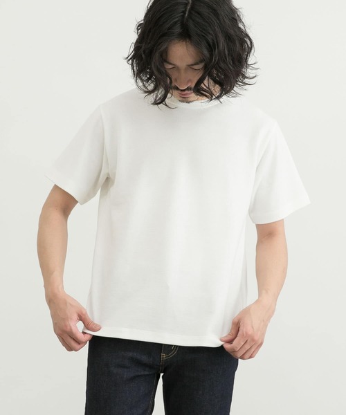 WORK NOT WORK URBAN RESEARCH(ワークノットワークアーバンリサーチ)の「WORK NOT WORK Comfortable T-Shirts(Tシャツ/カットソー・メンズ・ホワイト/ブラック/ネイビー/ベージュ系その他・SMALL/MEDIUM/LARGE)」の14枚目の写真