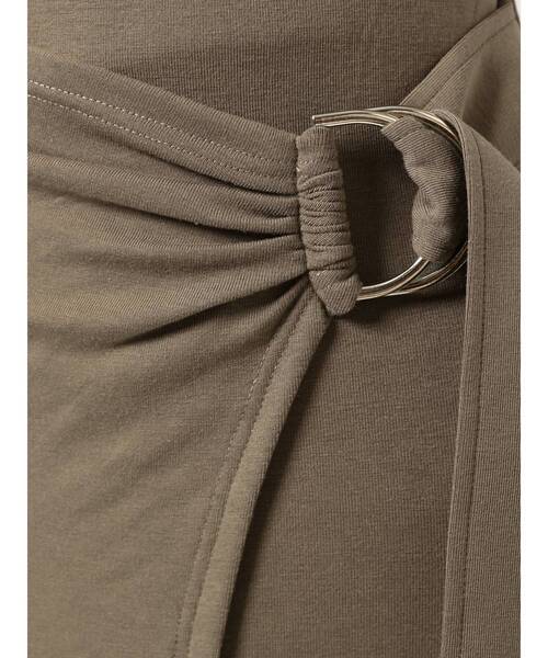 GYDA（ジェイダ）の「レイヤードデザイン ノースリーブワンピース（ワンピース・レディース・ブラック/ベージュ・FREE）」の20枚目の写真