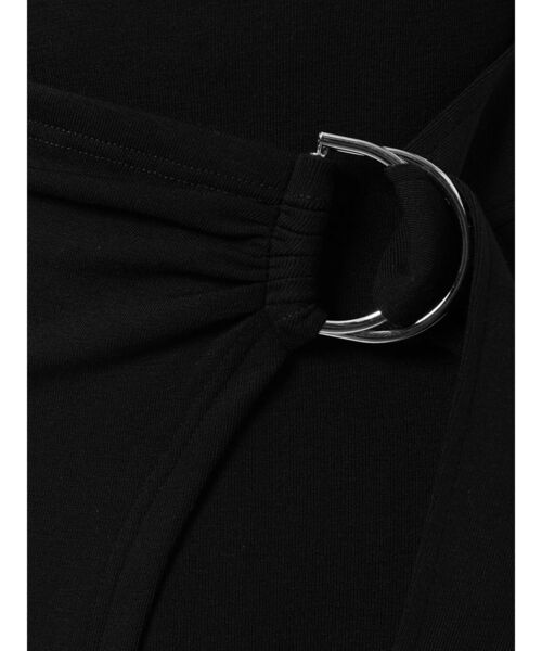 GYDA（ジェイダ）の「レイヤードデザイン ノースリーブワンピース（ワンピース・レディース・ブラック/ベージュ・FREE）」の21枚目の写真