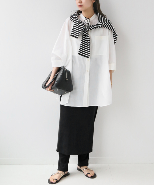 JOURNAL STANDARD relume(ジャーナルスタンダード レリューム)の「レギンスセットスリットスカート(レギンス/スパッツ・レディース・ブラック/グレー/ブラウン系その他・FREE)」の5枚目の写真