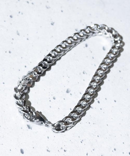 JOHN'S CLOSET(ジョンズクローゼット)の「【23】デザインチェーンブレスレット【MADE IN KOREA】(ブレスレット・メンズ・シルバー系その他/シルバー系その他2/シルバー系その他3・FREE)」の4枚目の写真
