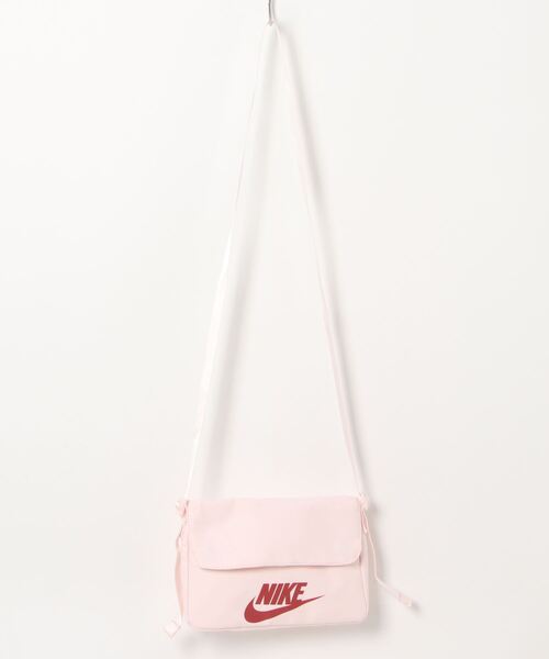 NIKE（ナイキ）の「《NIKEアパレル》ﾅｲｷ ｳｨﾒﾝｽﾞ NSW ﾚﾍﾞﾙ ｸﾛｽﾎﾞﾃﾞｨ（ボディバッグ/ウエストポーチ・レディース・ブラック×ホワイト/ライトピンク/ピンク系その他/ピンク/グリーン系その他/パープル系その他/ブラウン系/ライトブルー/ブラウン/グリーン系その他2・フリー）」の10枚目の写真