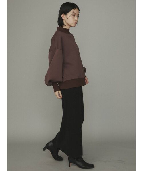 COTORICA（コトリカ）の「【THE DAYZ TOKYO】ボリュームスリーブハイネックプルオーバー（Tシャツ/カットソー・レディース・ブラック/ダークグリーン/ブラウン・FREE）」の8枚目の写真