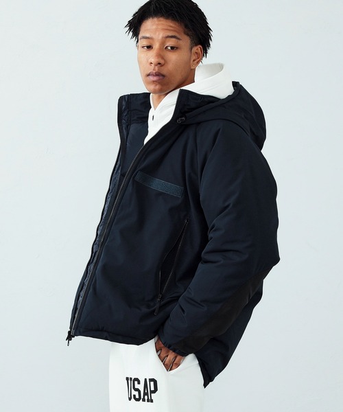 Alpha Industries（アルファインダストリーズ）の「LEVEL7 コールドパーカージャケット（その他アウター・メンズ・グレー/ブラック/ネイビー・MEDIUM/LARGE/X-LARGE）」の21枚目の写真