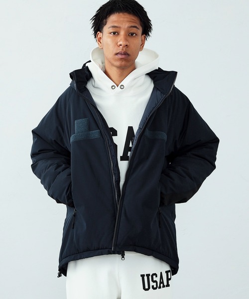 Alpha Industries（アルファインダストリーズ）の「LEVEL7 コールドパーカージャケット（その他アウター・メンズ・グレー/ブラック/ネイビー・MEDIUM/LARGE/X-LARGE）」の19枚目の写真