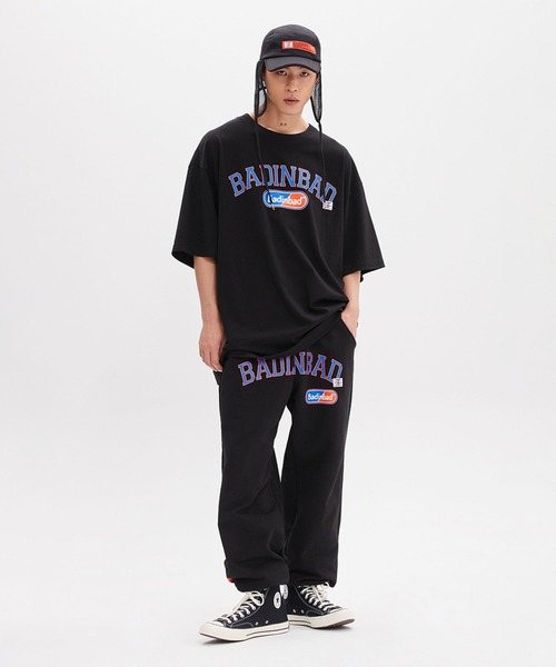 BAD IN BAD(ベド イン ベド)の「【BAD IN BAD】ESSENTIAL ARCH LOGO TEE bib-22su10/韓国セレクト(Tシャツ/カットソー・メンズ・ミント/ライトグレー/ホワイト/ブラック・M/L)」の6枚目の写真