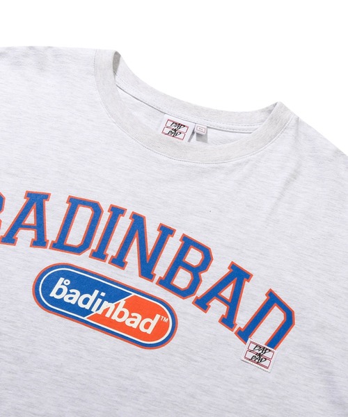 BAD IN BAD(ベド イン ベド)の「【BAD IN BAD】ESSENTIAL ARCH LOGO TEE bib-22su10/韓国セレクト(Tシャツ/カットソー・メンズ・ミント/ライトグレー/ホワイト/ブラック・M/L)」の21枚目の写真