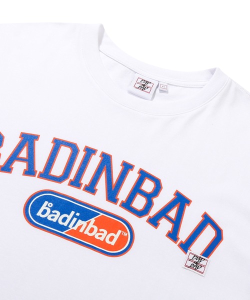 BAD IN BAD(ベド イン ベド)の「【BAD IN BAD】ESSENTIAL ARCH LOGO TEE bib-22su10/韓国セレクト(Tシャツ/カットソー・メンズ・ミント/ライトグレー/ホワイト/ブラック・M/L)」の8枚目の写真