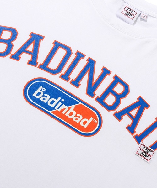 BAD IN BAD(ベド イン ベド)の「【BAD IN BAD】ESSENTIAL ARCH LOGO TEE bib-22su10/韓国セレクト(Tシャツ/カットソー・メンズ・ミント/ライトグレー/ホワイト/ブラック・M/L)」の9枚目の写真