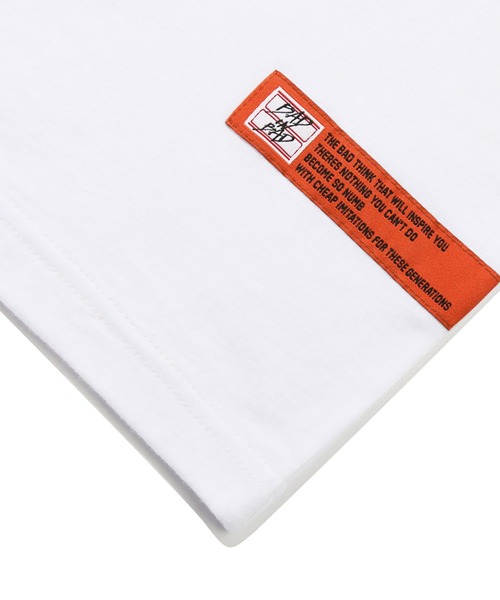 BAD IN BAD(ベド イン ベド)の「【BAD IN BAD】ESSENTIAL ARCH LOGO TEE bib-22su10/韓国セレクト(Tシャツ/カットソー・メンズ・ミント/ライトグレー/ホワイト/ブラック・M/L)」の11枚目の写真