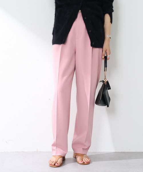 SHENERY（シーナリー）の「ダブルクロステーパードパンツ（その他パンツ・レディース・ブラック/ピンク・36/38）」の19枚目の写真