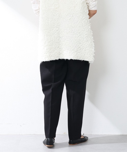 SHENERY（シーナリー）の「ダブルクロステーパードパンツ（その他パンツ・レディース・ブラック/ピンク・36/38）」の4枚目の写真