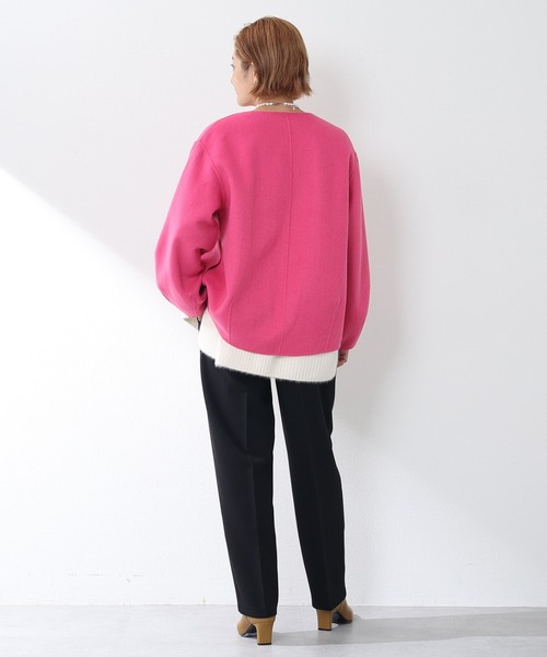 SHENERY（シーナリー）の「ダブルクロステーパードパンツ（その他パンツ・レディース・ブラック/ピンク・36/38）」の13枚目の写真